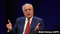 FILE: U.S. special representative for Afghan peace and reconciliation Zalmay Khalilzad.