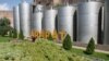 Armenia - Grapes delivered to a Yerevan Brandy Company facility in Ararat province, 7Sep2015.