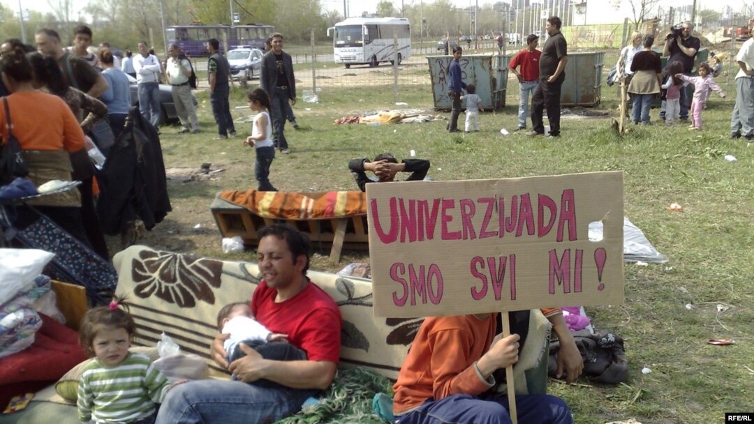 Protesti Roma, Foto: Zoran Glavonjić