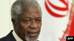UN-Arab League envoy for the crisis in Syria, Kofi Annan