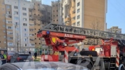 Последствия попадания БПЛА в жилой дом в Чебоксарах. 5 мая 2026 года. Фото: Telegram-канал Astra.