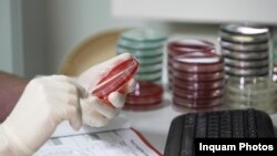  Imagini din interiorul laboratorului de genetica moleculara, acolo unde se fac testele pentru determinarea prezentei sau absentei SARS-CoV-2, virus ce poate declansa boala Covid-19, in cadrul Institutului Național de Boli Infecțioase “Prof. Dr. 