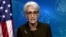 U.S. Deputy Secretary of State Wendy Sherman (file photo)