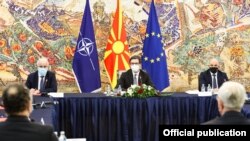 Претседателот Стево Пендаровски на Советот за безбедност 