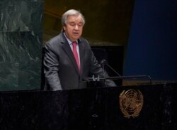 Sekretari i Përgjithshëm i Kombeve të Bashkuara, Antonio Guterres.