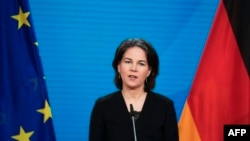 Германската министерка за надворешни работи Аналена Баербок. 