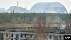 Russian troops seized control of Chernobyl soon after the February 24 invasion, but the plant's Ukrainian staff continued to oversee operations there. (file photo)