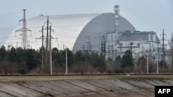 The Chernobyl power plant was captured by Russian forces on February 24. (file photo)