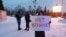 RUSSIA, Anti-war picket in Tomsk