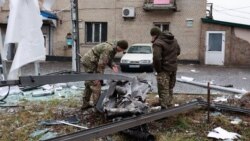 Последствия обстрела Киева российскими войсками, утро 24 февраля, фото корреспондента Радио Свобода