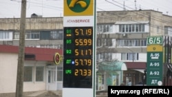 Черги за пальним на автозаправних станціях у Феодосії, 24 лютого 2022 року, Крим