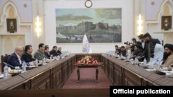Встреча представителей делегации Узбекистана с делегацией талибов, Кабул, 22 февраля 2022 г.