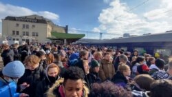 Glavna željeznička stanica u Kijevu, 25. februar
