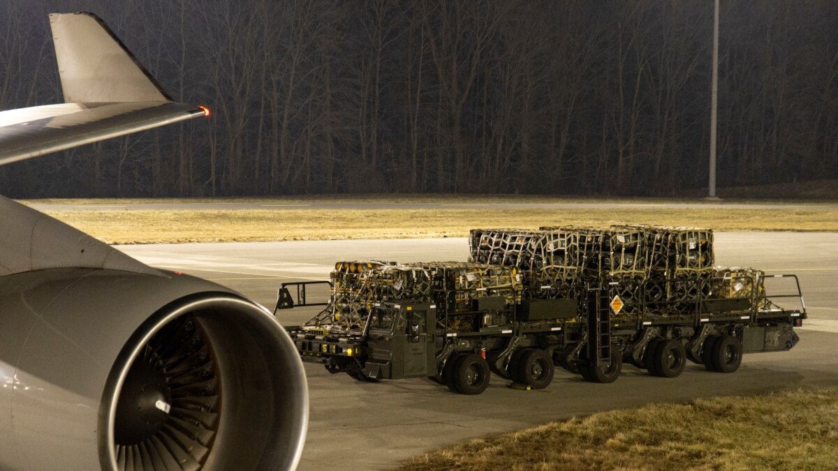 The United States Has Delivered A New Consignment Of Military Aid To 