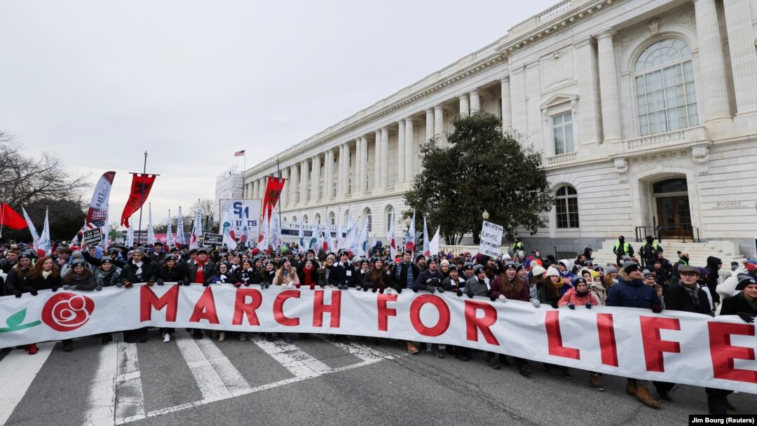 Marš protvnika abortusa u Vašingtonu, 21. januar 2022.