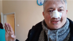 Венцислав Ангелов в кадър от видеото, което самият той публикува.