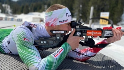 Това е първият му медал от голямо състезание И то