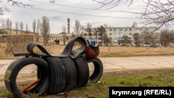 Krasnoperekopsk. Qırım, arhiv fotoresimi