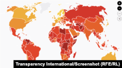 Transparency international чыгарган харита