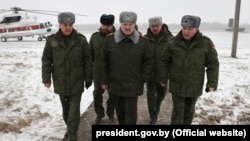 Аляксандар Лукашэнка падчас рабочай паездкі ў Берасьцейскую вобласьць. 21 студзеня 2022 году