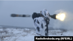 Учения с применением легких противотанковых средств нового поколения (NLAW), поставленных Великобританией. Украина, 28 января 2022 г.