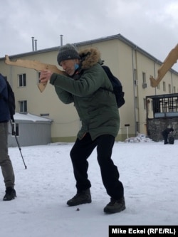 Usled pretnje iz Rusije, popularnost obuke za civilnu odbranu naglo je povećana je u Ukrajini.