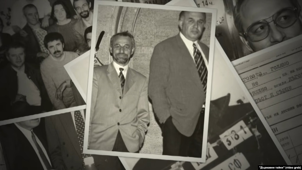 Почетният председател на ДПС Ахмед Доган (вляво на централната снимка) и бившият вицепрезидент на "Мултигруп" Стоян Денчев