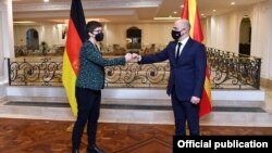 Средба на новиот премиер Димитар Ковачевски со министерката за Европа и клима на Сојузна Република Германија Ана Лирман