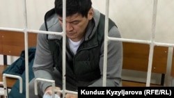 Sanjar Saparbekov in court on February 7.