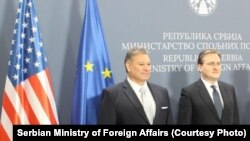 Susret američkog izaslanika Gabrijela Eskobara i ministra Nikole Selakovića 3. februara u Beogradu