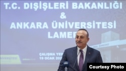 Министр иностранных дел Турции Мевлют Чавушоглу (архив)