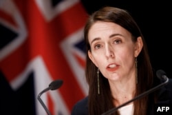 Premierul Noii Zeelande, Jacinda Ardern.