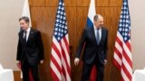 Встреча госсекретаря США Блинкена и главы МИД РФ Лаврова в Женеве. 21 января 2022 г.