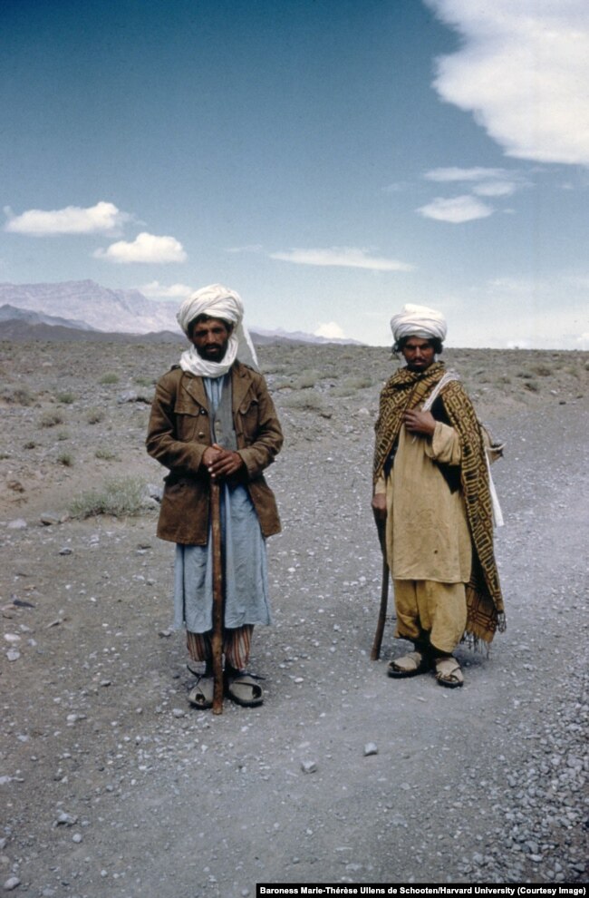 Hazara tribesmen near the border with Afghanistan.