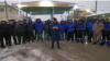 Скриншот видеообращения работников «Кезби» с требованием не преследовать участников мирных митингов