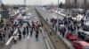 Highways blocked in Serbia In Protest Against Lithium Mine GRAB 2