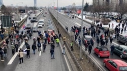 Highway Blocked In Serbia In Protest Against Lithium Mine