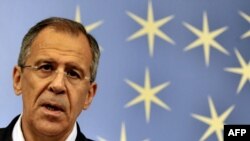 Russian Foreign Minister Sergei Lavrov: "Another provocation."