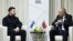 Armenia - Prime Minister Nikol Pashinian meets Ukraine's President Volodymyr Zelenskyy, Yerevan, May 4, 2026.