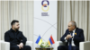 Зустріч прем’єр-міністра Вірменії Нікола Пашиняна (п) і президента України Володимира Зеленського, Єреван, 4 травня 2026 року