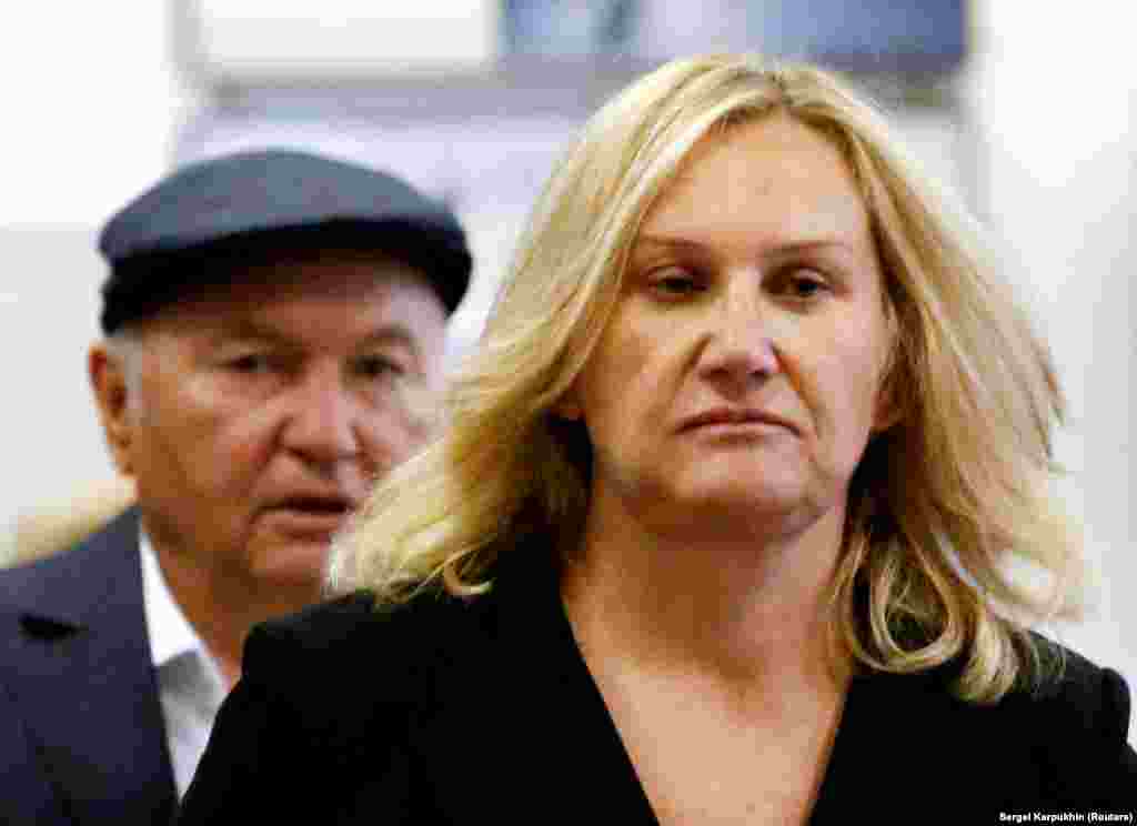 Luzhkov and his wife, businesswoman Yelena Baturina. Luzhkov is survived by Baturina, his second wife and Russia&#39;s wealthiest woman, with a net worth of around $1.2 billion, according to Forbes magazine.&nbsp;Luzhkov repeatedly faced allegations that he was illicitly enriching himself with the rampant demolition and construction of the city during his tenure, including by directing city contracts to his wife.