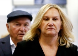 Luzhkov and his second wife, Yelena Baturina, Russia's wealthiest woman