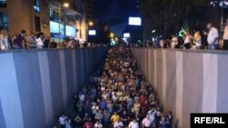 Armenia - People rally in Yerevan in support of opposition gunmen, 30 July, 2016.