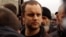 Павел Губарев во время "русской весны" в Донецке, 5 марта 2014 года