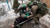 GRAB Reporter Films Frantic Battlefield First Aid After Bakhmut Bombing