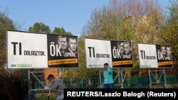 A Jobbik plakátkampánya 2017-ben a kormányzati korrupcióra igyekezett reflektálni