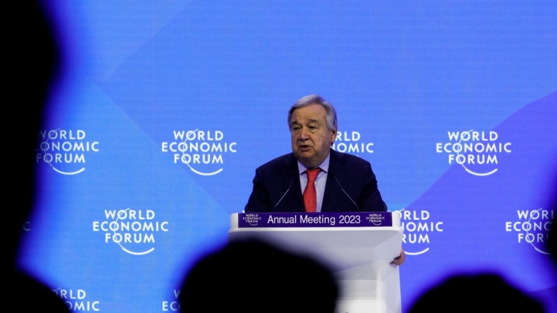António Guterres la Davos: lumea este într-o „stare jalnică”