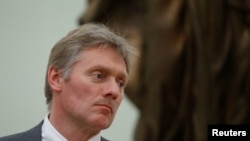 Kremlin spokesman Dmitry Peskov