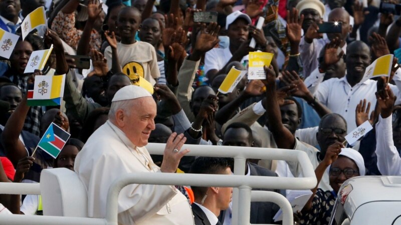 Papa pozvao na mir u Južnom Sudanu 