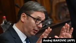 Predsjednik Srbije Aleksandar Vučić 